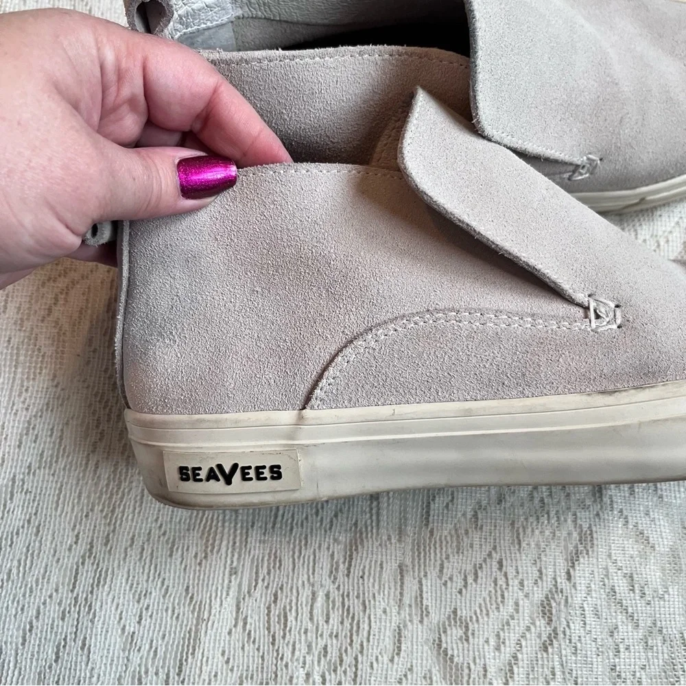 SeaVees Huntington middie suede slip on sneaker